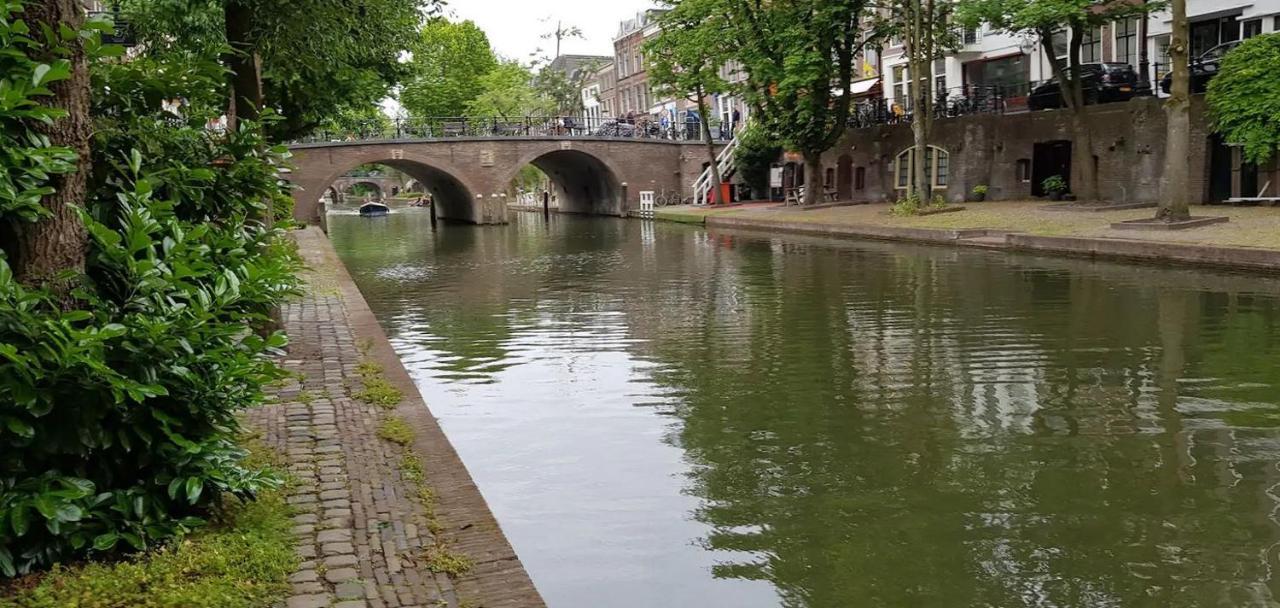 Apartament Werfkelder Aan De Oudegracht Utrecht Zewnętrze zdjęcie