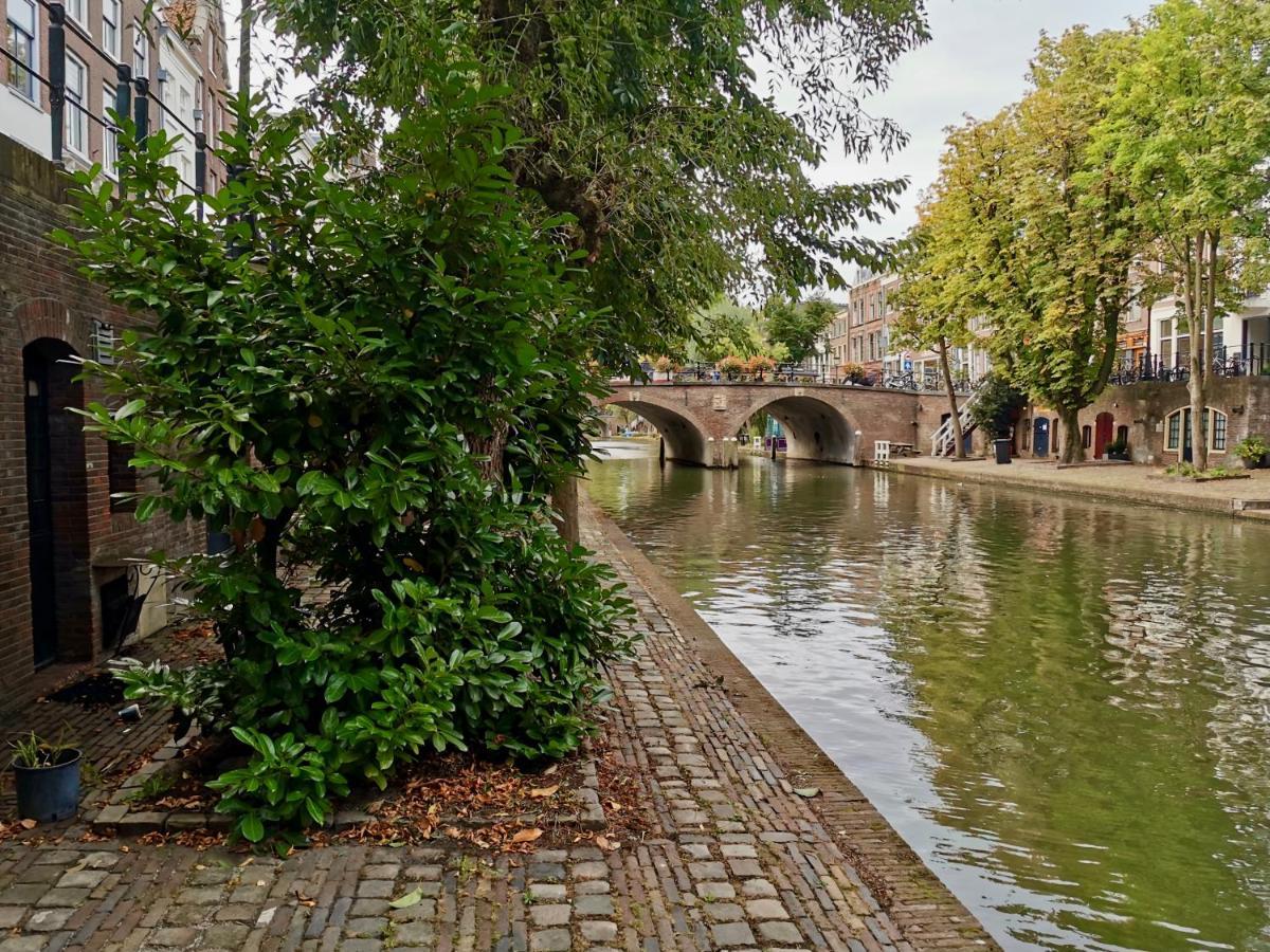 Apartament Werfkelder Aan De Oudegracht Utrecht Zewnętrze zdjęcie